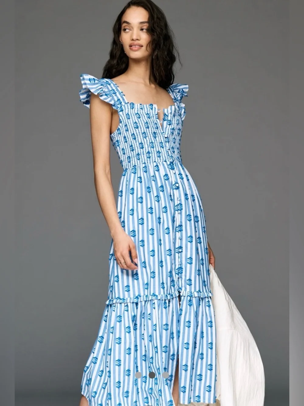 Anthropologie - Peregrine Midi Dress Sz S - Picture 2 of 5